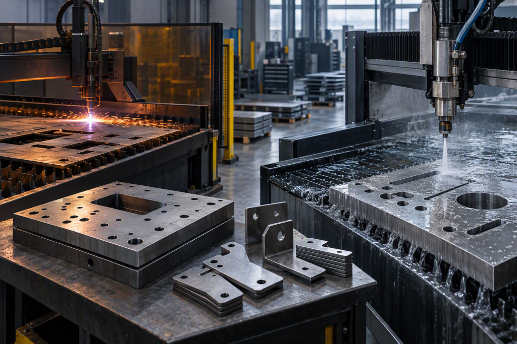 waterjet vs plasma cutting